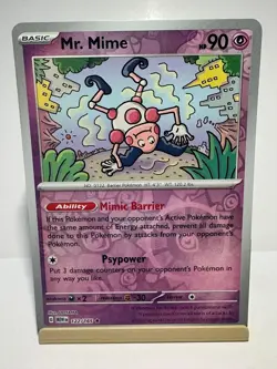 Mr. Mime 122/165 Rare 151 Pokemon Near Mint - Image 1