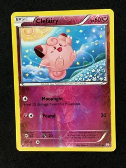 Pokemon TCG Clefairy 50/83 Reverse Holo Generations - Image 1