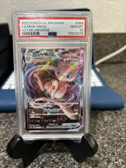 2022 Pokemon JPN SWSH FA/Mew VMax Vstar Universe Gem MT PSA 10 #054 - Image 1