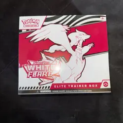 Pokemon Scarlet & Violet White Flare Elite Trainer Box ETB New Sealed - Image 1