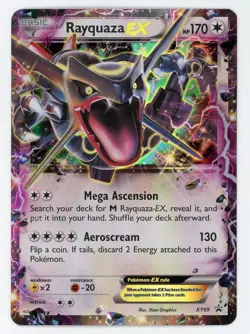 Rayquaza EX - Pokemon 2015 XY Promo #XY69 VG+ - Image 1