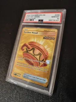2024 Pokemon Shrouded Fable Earthen Vessel 096 Gold Hyper Rare PSA 10 GEM MINT - Image 2