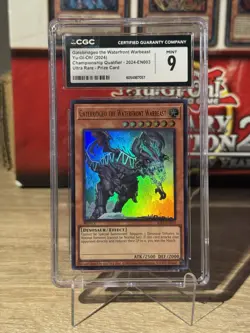 2024 Yu-Gi-Oh! Ultar Rare Prize Card Gatebridgeo Waterfront Warbeast PSA CGC 9 - Image 2