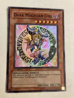 Dark Magician Girl DPYG-EN008 - Yugi - 1st Edition Super Rare NM Yugioh - Image 1