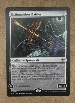 Extinguisher Battleship Edge of Eternities - NM MTG - Image 1