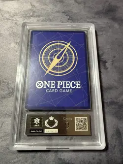 One Piece TCG OP05 Luffy Oda Signatur ST01-012 Japanese ARS 9 Grading Mint 9 - Image 4