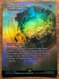 FAL'CIE PARADISE Foil - Final Fantasy Through the Ages MTG Magic: the Gathering - Image 1