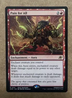 Pain for All Edge of Eternities - NM MTG - Image 1