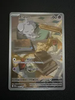 Pokemon TCG Espurr 095/088 Illustration Rare IR Perfect Order Pack Fresh Card - Image 1