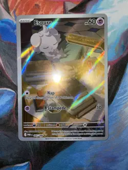 Pokemon TCG Espurr 095/088 Perfect Order Illustration Rare NM Condition ENGLISH - Image 1