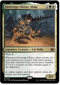 MTG Sovereign Okinec Ahau The Lost Caverns of Ixalan 0240 Regular Mythic - Image 1