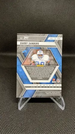 BARRY SANDERS 2025 PANINI MOSAIC - HALL OF FAME DETROIT LIONS - Image 2