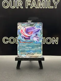 Gengar ex 104/162 Holo Double Rare Temporal Forces Pokemon Card 2024 NM TCG - Image 1