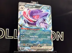 Gengar ex 104/162 Holo Double Rare Temporal Forces Pokemon Card 2024 NM TCG - Image 4