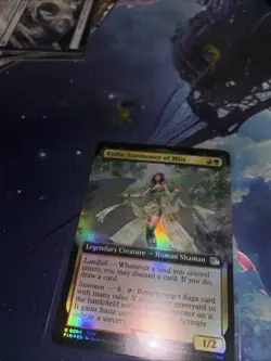 Rydia Summoner of Mist Extended Art Foil FIN 0504 MTG Magic Final Fantasy - Image 1