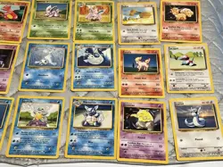 Pokemon Base Set 211 Card Bulk Lot Common And Uncommon - Image 4