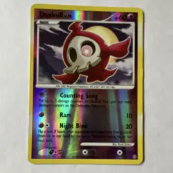 Pokemon Duskull SH2 Stormfront Shiny Reverse Holo Rare 2008 English Card - Image 1