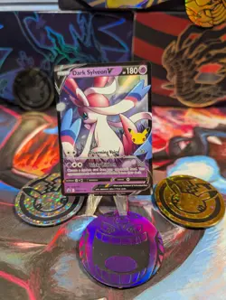 Dark Sylveon V SWSH134 SWSH: Sword & Shield Promo Cards Holo - Image 1