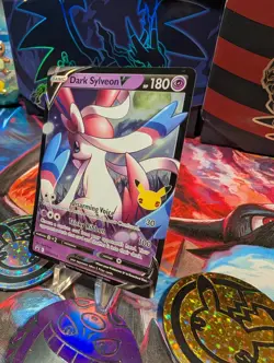 Dark Sylveon V SWSH134 SWSH: Sword & Shield Promo Cards Holo - Image 3