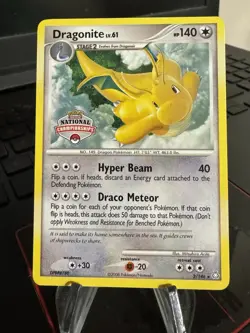 Dragonite - National Championships 002/146 PROMO Championship Card - LP - Image 1