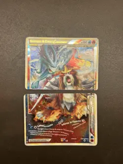 Pokemon Card Suicune & Entei LEGGENDA 94/95 e 95/95 ITA - EXC - Image 1