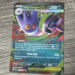 Pokemon Mega Gengar EX 056/094 Phantom Forces Holo Trading Card English - Image 3