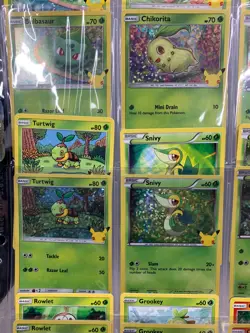 Mixed Pokemon 25th Anniversary McDonalds Promo Cards, Holo & Non-Holo, See Video - Image 4