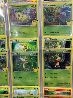Mixed Pokemon 25th Anniversary McDonalds Promo Cards, Holo & Non-Holo, See Video - Image 5