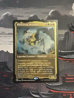 Maelstrom Wanderer MTG Magic Gathering Commander Legends (CMR) Etched 526 NM - Image 2
