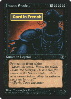 MTG Ihsan's Shade ** Homelands ** French (LP) - Image 1
