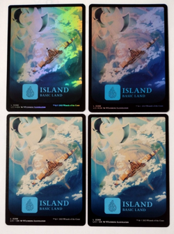 4x Island (0288) - The Lost Caverns of Ixalan (LCI) (2 FOIL/2 REG) - EN - L 0288 - Image 1