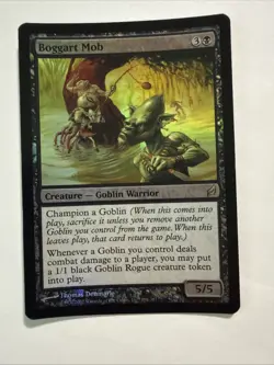 ✨ Boggart Mob FOIL ✨ Lorwyn MTG - Black Rare Creature - LP - Image 1
