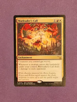 Warleader's Call - MKM 0242 - Regular Finish - Near Mint - Rare - MKM 0242 - MTG - Image 1
