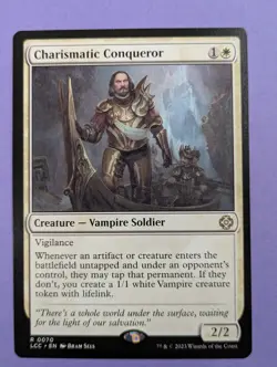 MTG Magic: The Lost Caverns of Ixalan: Charismatic Conqueror #0070 Rare - NM - Image 1