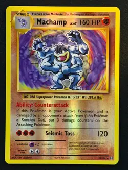 POKEMON CARD Machamp 59/108 Evolutions Reverse Holo Mint Pack Fresh Free P&P 2 - Image 1