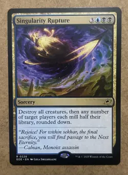 Singularity Rupture Edge of Eternities - NM MTG - Image 1