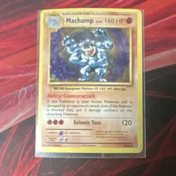 Pokemon Machamp Evolutions 2016 Holo Rare 59/108 160 HP Seismic Toss - Image 1
