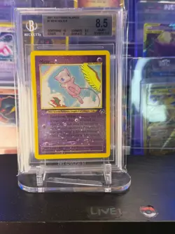 2001 Pokemon Southern Islands Mew Holo P Rare #1/18 BGS 8.5 - Image 2