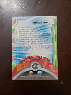 DMG! 2000 Topps Pokemon Series 3 HV16 Nurse Joy Blue Logo TV Animation Edition - Image 2