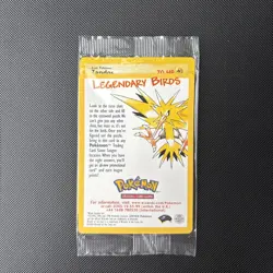 Pokemon Card Black Star Promo Zapdos 23 WOTC Sealed! - Image 1