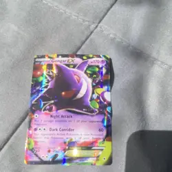 Pokemon Gengar EX Full Art Ultra Rare Holo 34/119 XY Phantom Forces 170 HP - Image 1