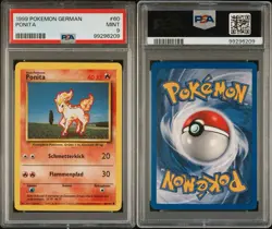 1999 Pokemon Base Set | Ponita | PSA 9 | Deutsch - Image 2