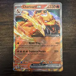 Charizard EX - Pokemon TCG - Scarlet & Violet 151 6/165 Holo Near Mint - Image 2