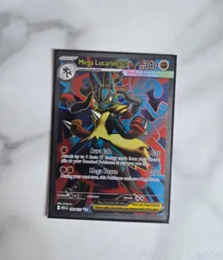 MEGA LUCARIO EX 160/132 ULTRA RARE MEGA EVOLUTION POKEMON NEAR MINT - Image 1