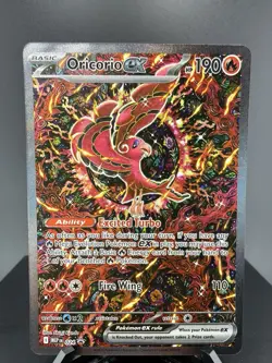 2025 Pokemon Oricorio ex 024 Me: Mega Evolution Promo Holo - Image 1