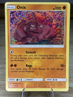 Pokemon Onix Holo McDonald's 2019 Promo 009/012 - Image 1