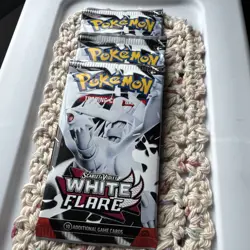 Pokemon TCG White Flare Scarlet & Violet Booster Pack - Image 1