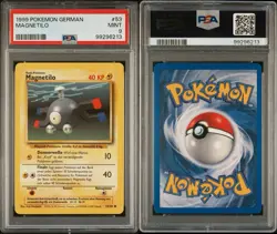 1999 Pokemon Base Set | Magnetilo | PSA 9 | Deutsch - Image 2