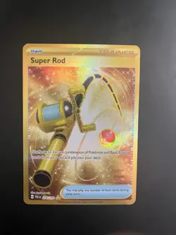 The Pokemon Company Super Rod 276/193 Paldea Evolved Hyper Rare Holo - Image 1