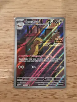 Pokemon Gumshoos Illustration Rare Me01 Mega Evolution 153/132 - Image 1